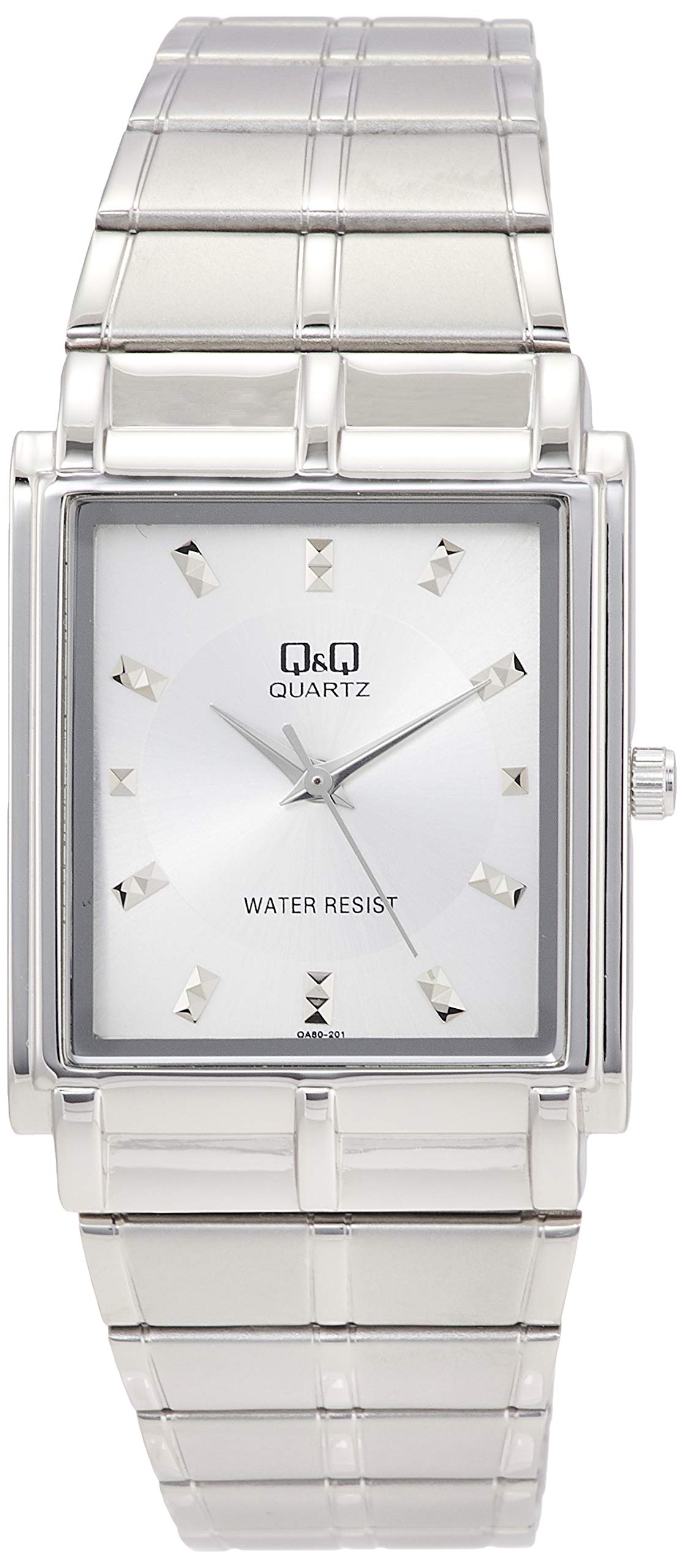 

Cue Cue Аналоговые Классические Часы Серебристые и Мужские QA80-201,