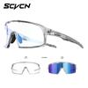 SCVCN Photochromic Cycling Sunglasses for Men Outdoor Y2k Bike Glasses Fishing Glasses Hiking Eyewear Bicycle Goggles UV400