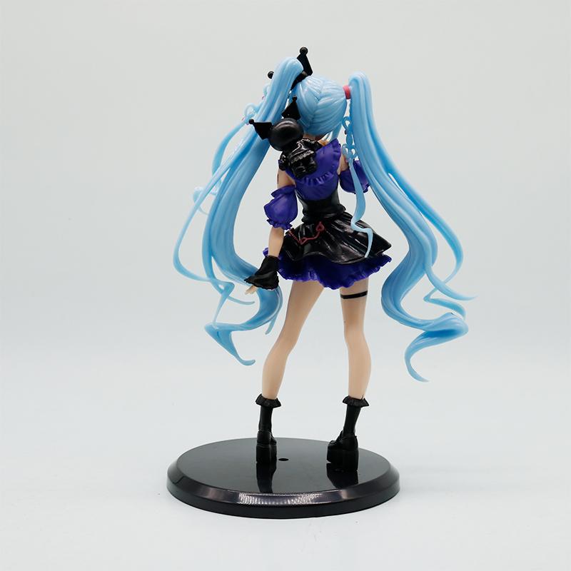 Anime Hatsune Miku Gothic Lolita Style Action Fairy Mirror Sleeping Beauty Action Fairy Winter Cherry Igure Pvc Doll Model Toys