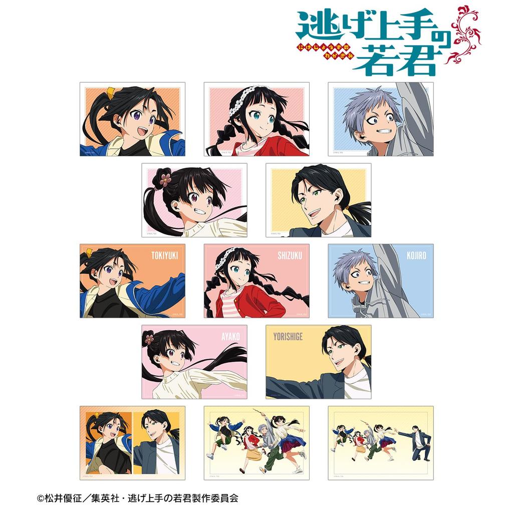 TV Anime Master of New Illustration Tag Trading Bromide Box "The Escape" Ver. 13-piece
