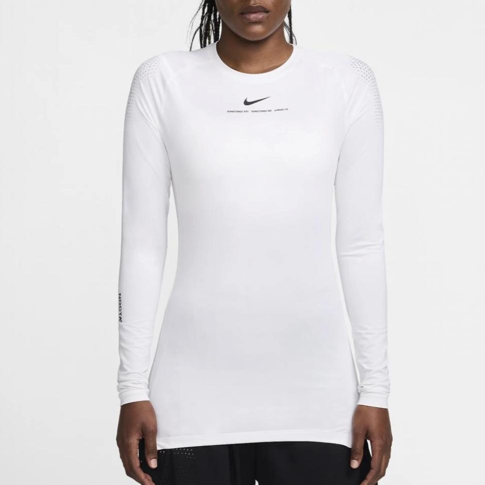 Nike NOCTA Long Sleeve Base Layer Basketball Top Men White Black DN0001-100