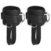 Ankle Straps Ankle Cuffs Comfortable Workout Ankle Belt Leg Strength Trainer Pull Cord Accessories for Cable Machines