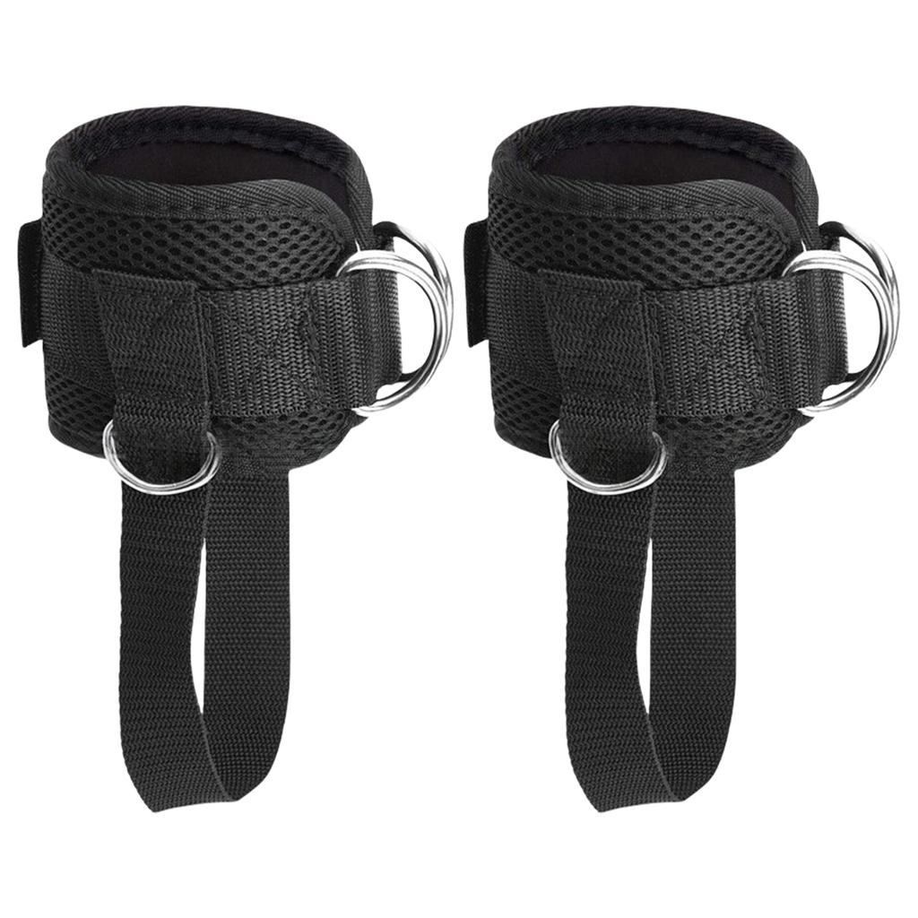 Ankle Straps Ankle Cuffs Comfortable Workout Ankle Belt Leg Strength Trainer Pull Cord Accessories for Cable Machines