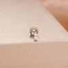 1PC Stainless Steel Star Moon Cartilage Piercing Earrings 18K Gold Plated Helix Tragus Ear Stud Earring Body Jewelry Bijoux Gift