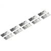 10pcs Hinge 7.5x5 Cm Bearing Butt High-gloss Polish