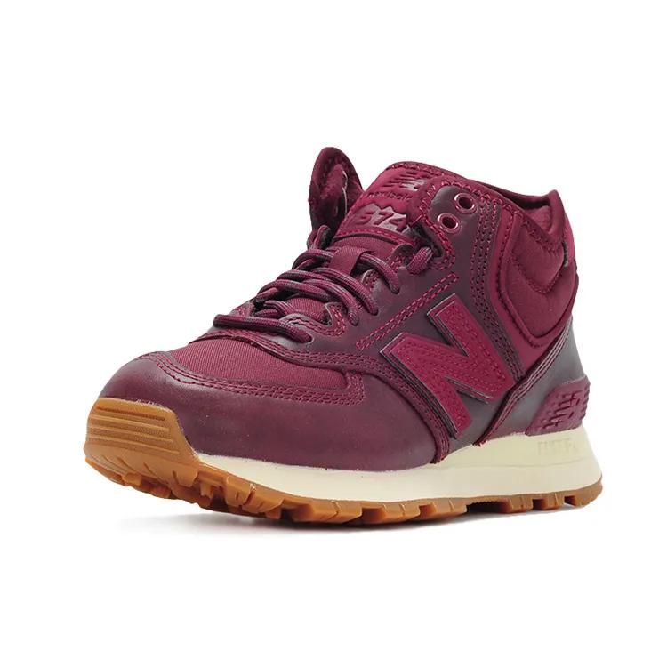 New Balance Женская модель 574 Серия Средний фиолетовый (унисекс) Кроссовки WH574BC