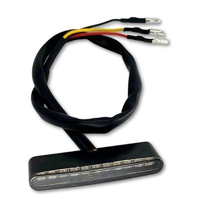 JYFACTORY LED Rücklicht Bremslicht Rücklicht Motorrad 11 Reihen Rauch