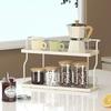 Kitchen Storage Rack Seasoning Household Countertop Multi-functional Shelf Multi-layer Makeup Organizer for Bathroom Living Room