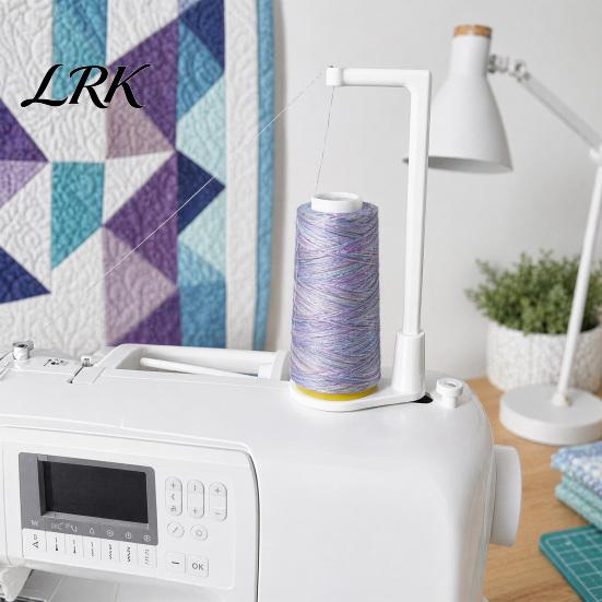 Großer Garnrollenadapter Nähmaschinenhalter, Aufrechter Bruchschutzständer, Konenhalter für Stickerei Quilting Overlockmaschine Effizienter Zufuhrhalter