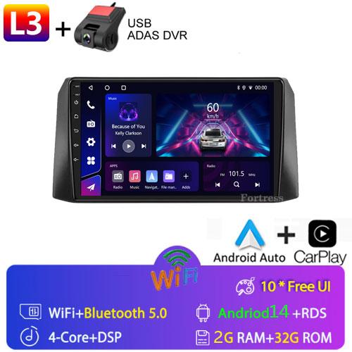 Car Radio For UAZ Patriot 3 2016-2021 GPS Navigation Multimedia Stereo Android Auto Carplay 4G WIFi No DVD Player 2 Din DSP