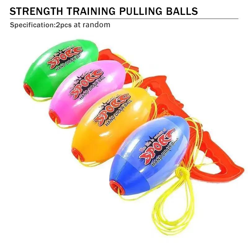 Children Arm Strength Training Equipment Pulling Balls, Elastic Pulling Balls, Fast Shuttle Balls Parent-child Outdoor Game Toys