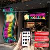 Ultra-Thin USB LED Car Advertising Screen: Full Color, Flexible, Dual-Row Scrolling Display