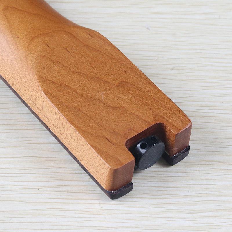 Bezhlavý krk pro elektrickou kytaru s 24 pražci, palisandrovým hmatníkem z praženého javoru a zamykací otočnou hlavicí pro snížené ladění