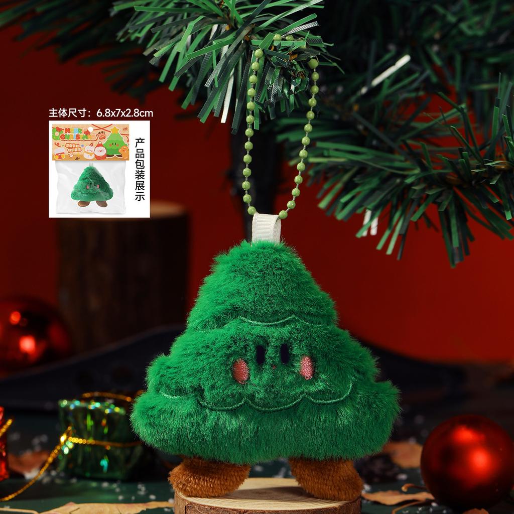Christmas Tree Decorations Plush Cute Doll Doll Bag Pendant Children's Student Christmas Navidad Natal Gift