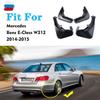 Mudflaps FOR Mercedes Benz E Class W212 Mudguard Splash Mud Flap Guard Fender Mudguards Car Accessories Auto Styline Front Rear