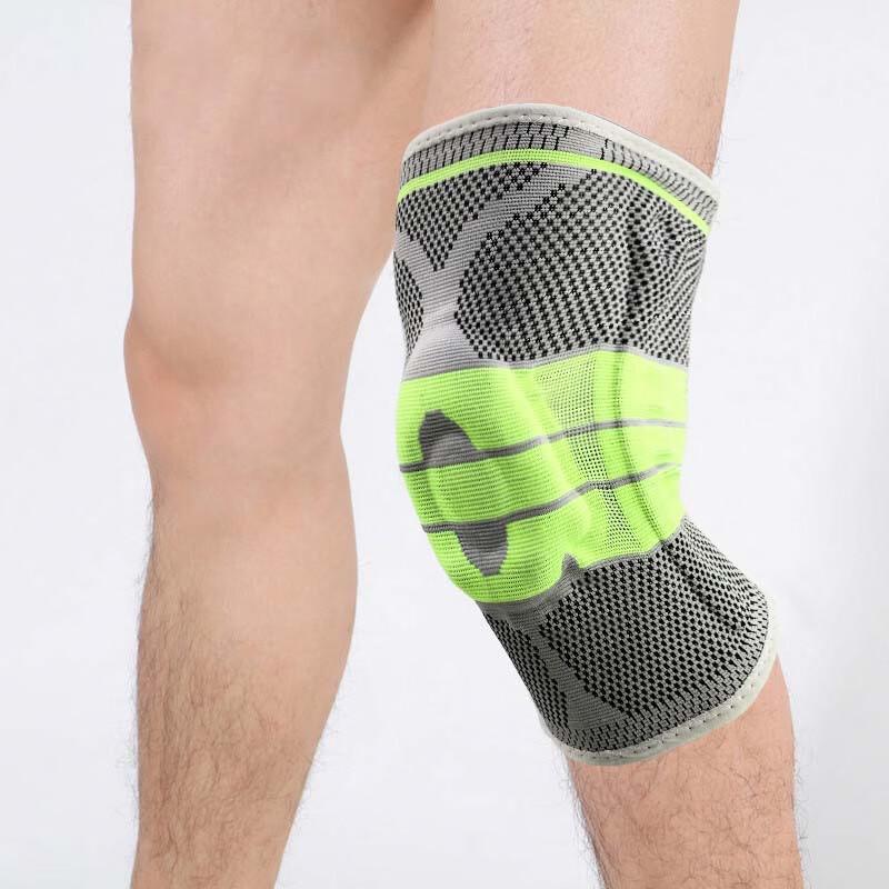WEZHO Outdoor Sports Silicone Spring Knee Brace