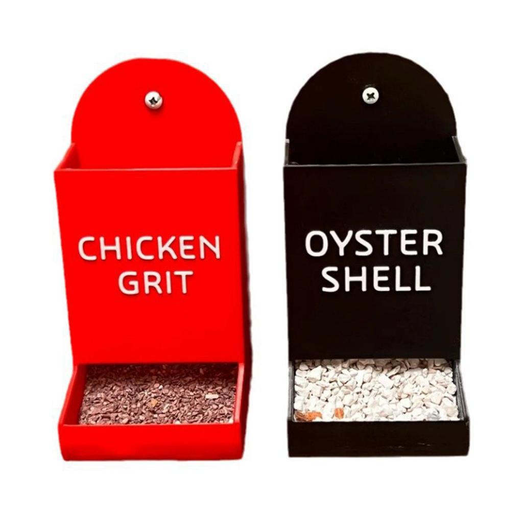 Schwerkraftfutterspender 3D-gedruckt Heimdekoratives Haustierfütterungswerkzeug Hängendes Design Kreatives Geschenk für Vogel-Reptilien-Besitzer