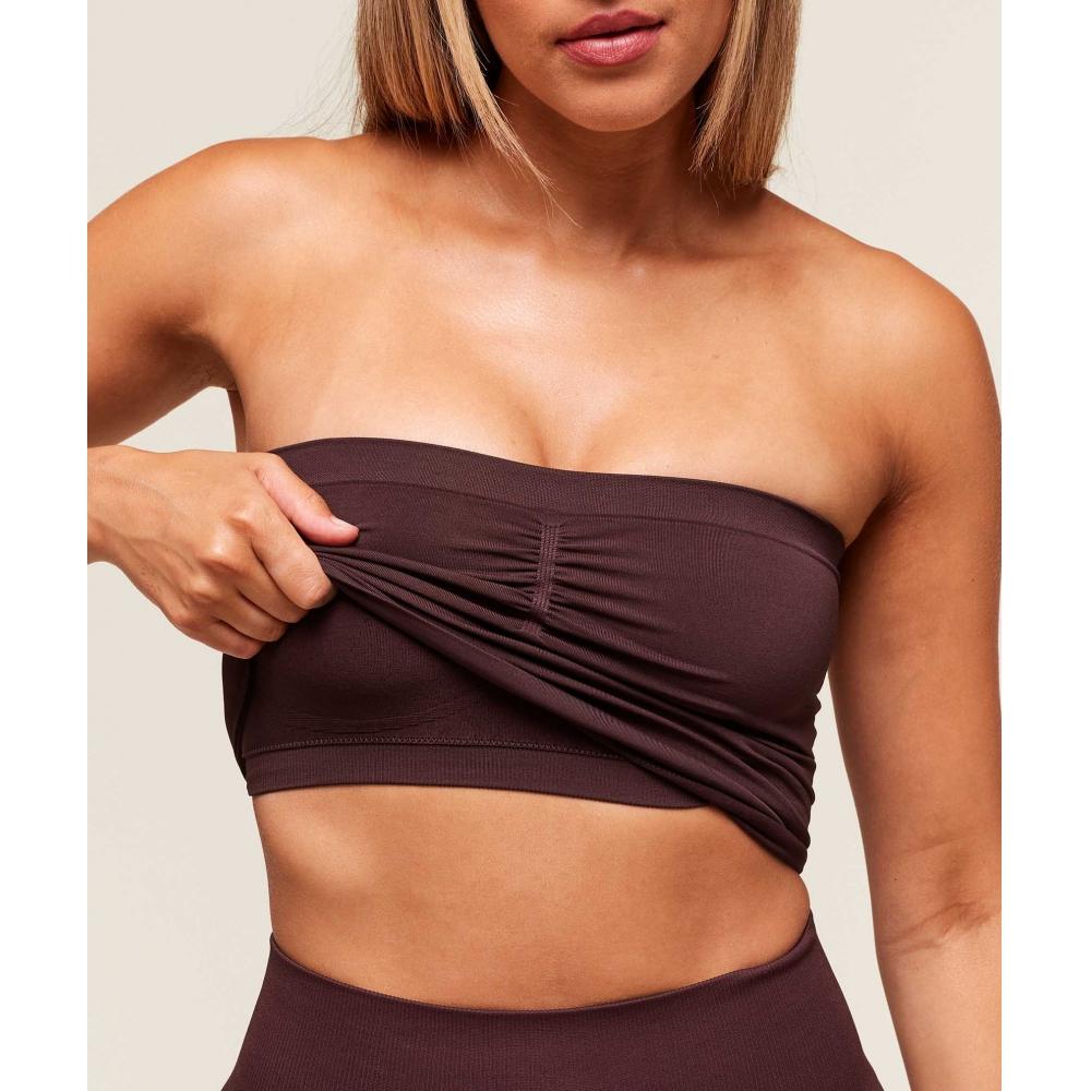 Gymshark Everyday Seamless Midi Tube Top Cherry Purple B2c9p Pcds