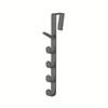 5 Hook Design Door Top Hanger Closet Kitchen Bathroom Door Towel Rack ABS Hanging Hook