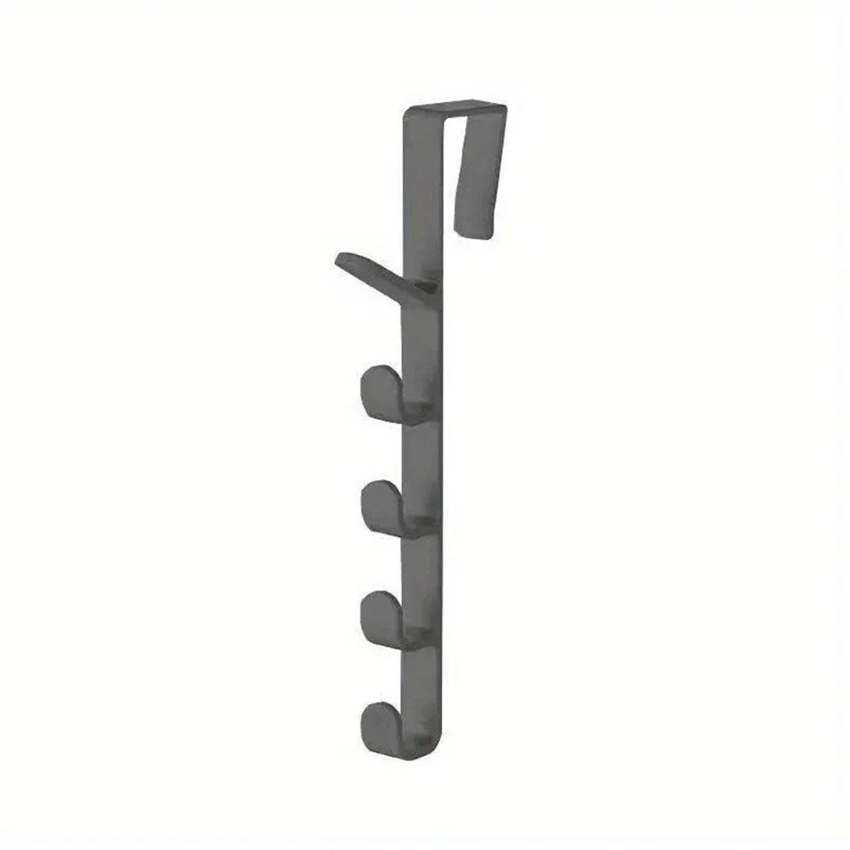 

5 Hook Design Door Top Hanger Closet Kitchen Bathroom Door Towel Rack ABS Hanging Hook A