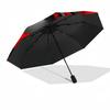 1pc Sturdy 8-Bone Auto Umbrella, Spider Umbrella, Digital Printed, Foldable Umbrella for On-the-Go Outdoor Use
