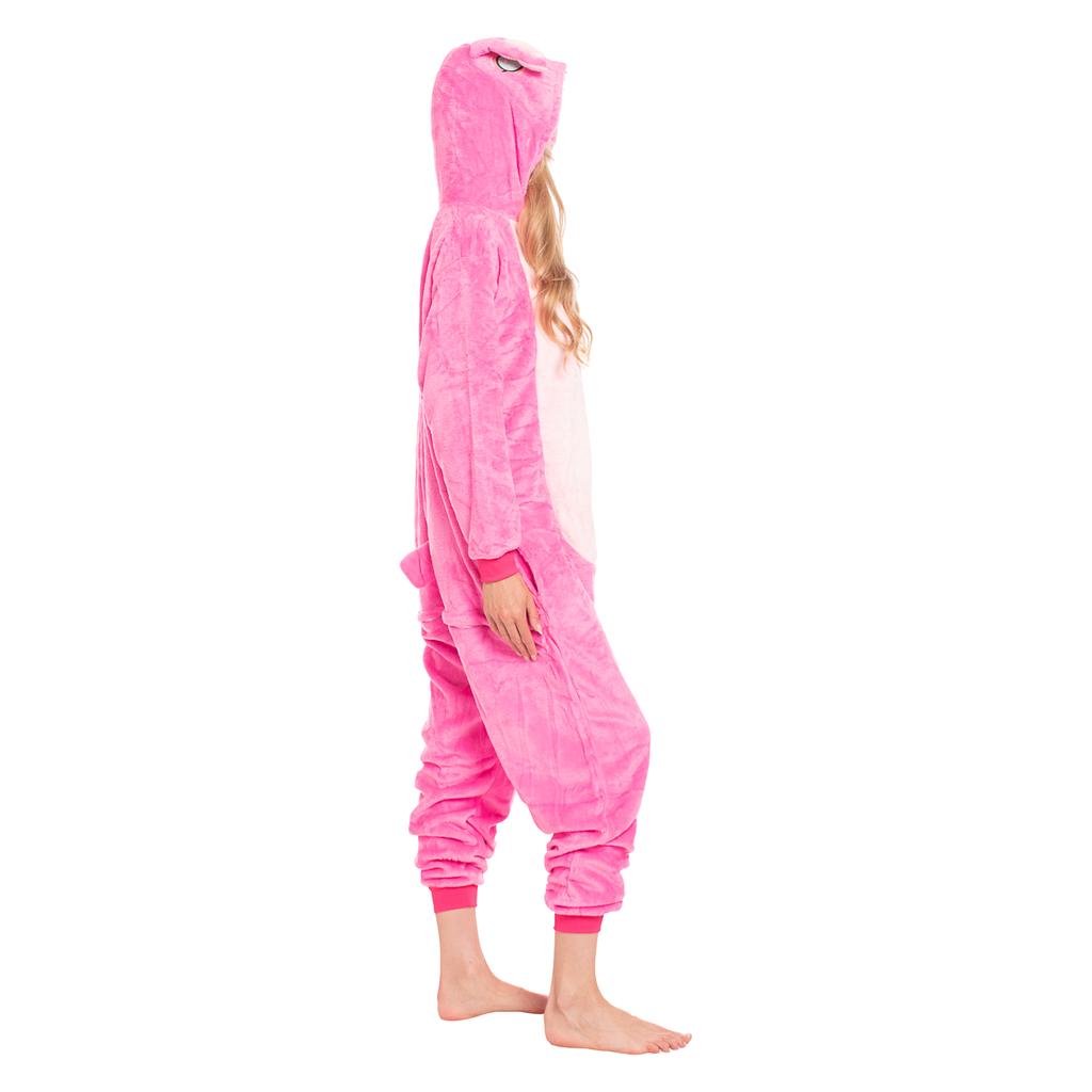 Piżama damska kombinezon kigurumi onesie kostium stich różowy 155-165 cm m