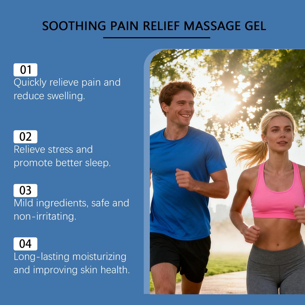 Joint Care Gel for Knee & Body, Daily Joint Support, External Massage & Skin Care