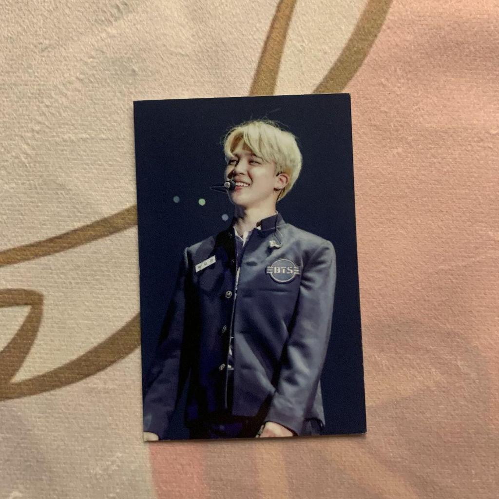 [USED] BTS Bangtan Boys Venue Limited Reach You DVD Trading Card Jimin