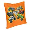 Monster Jam Grave Digger Monster Truck Square Pillow Cover Home Decor Cushions Throw Pillow Living Room Doublesided Printing