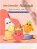 Interactive Fruit-Themed Musical Toys: Banana, Strawberry, Carrot Piano Set for Parent-Child Play