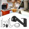 RV Pull-out Faucet Kitchen Faucet With Pull Out Sprayer Single Handle 1 Hole RV Kitchen Faucets Campervan Accessories