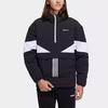 Adidas Neo Color Block Lockere Langarm-Kapuzenjacke Herrenjacken Schwarz Weiß H45244
