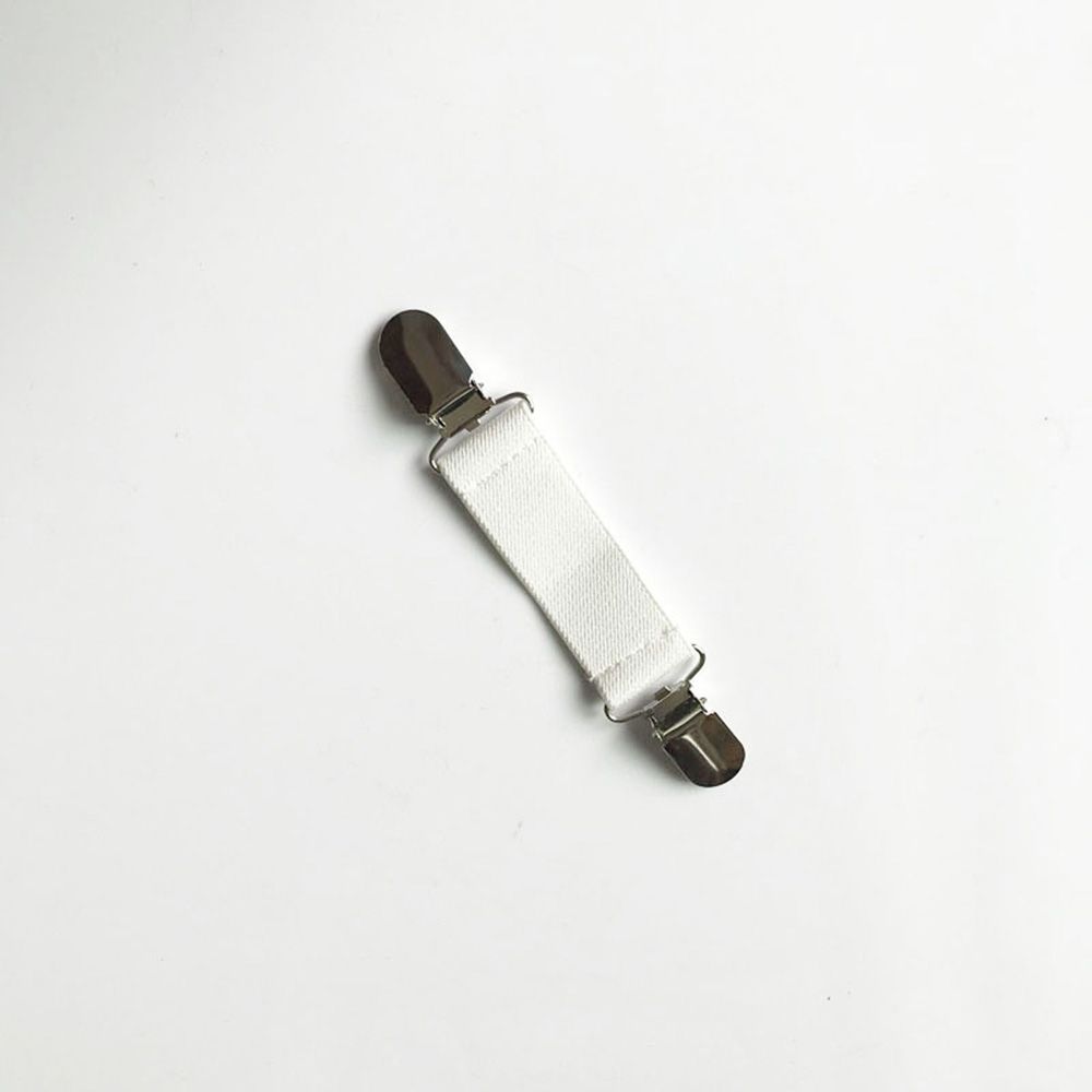 

Garment Clothes Accessory Waistband Bed Sheet Clip Elastic Band Holder Pants Gripper Clothes Clip