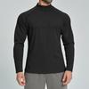 Men S Half Zip Long Sleeve Top For Sports Fitness Casual Hiking