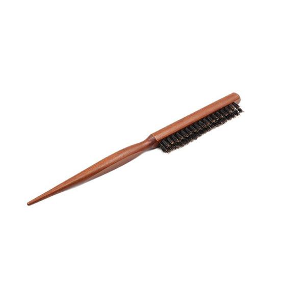 

Wooden Handle Hair Brush with Boar Bristle Nylon Pin Hair Detangling Brush Men Women Portable Fluffy Hair Styling Comb 1