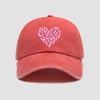 Sweet Heart Printed Visor Baseball Cap  For Man Women Hiking Fishing Vacation