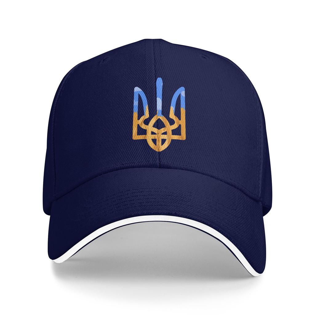 Wappen der Ukraine Ukrainische Kraft Baseballkappe Paar Damen Trucker-Hut Heißer Verkauf Druck Jagd Camping Baseballkappen Geschenk