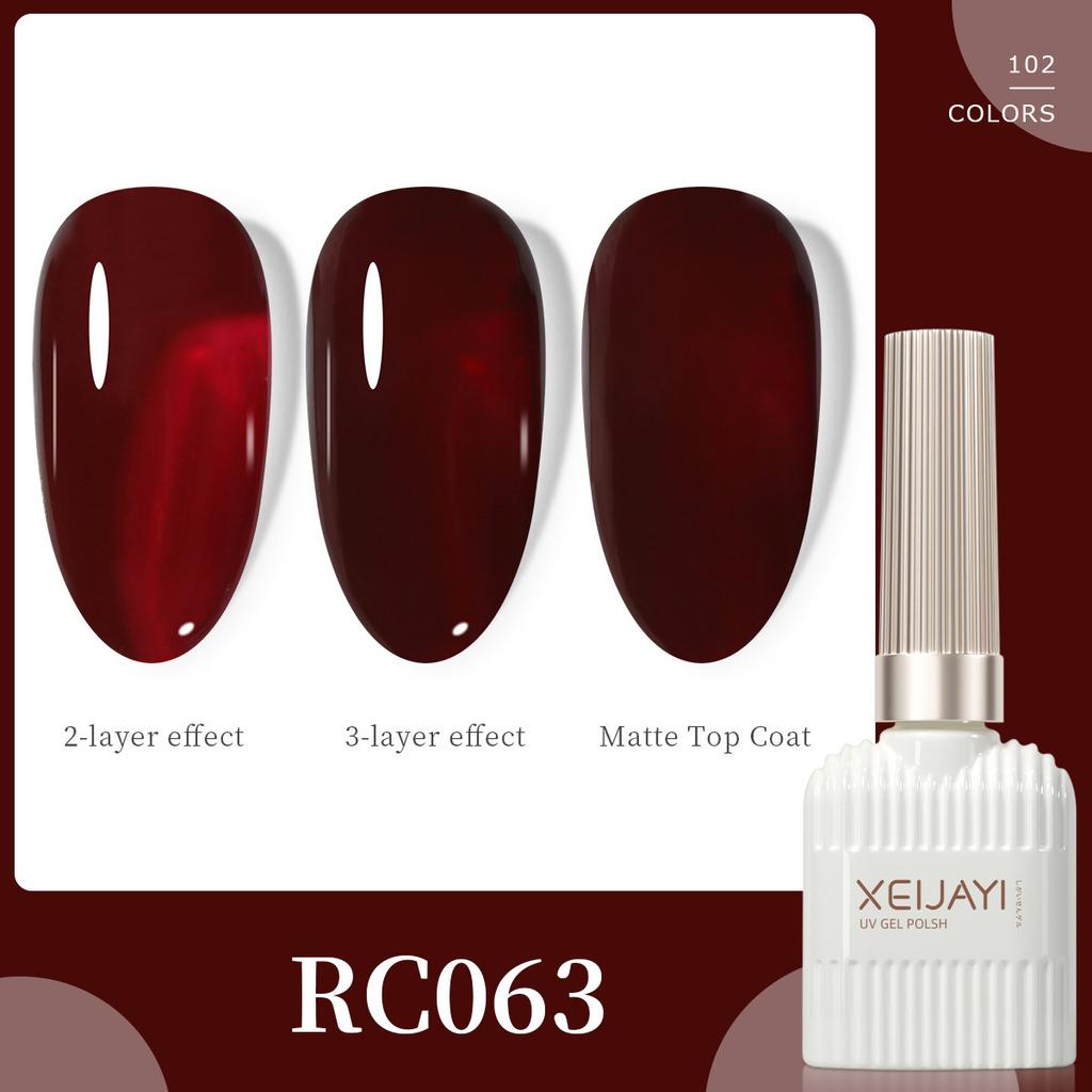 New Trendy 102 Colors of Long-lasting Gel Nail Polish for Women, Suitable for Professional Nail Salons.