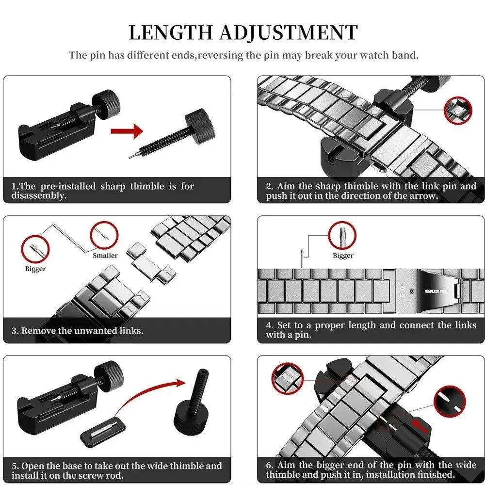 Stainless Steel Strap+Ultra Case for Apple Watch Band 44mm 45 46 41 40 42mm Case Metal Strap for Iwatch Series 10 9 8 7 6 SE 5 4