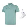 Li Ning Polo Shirts Men's Lime Green Polo Collar Moderate Straight Fit APLV063-5