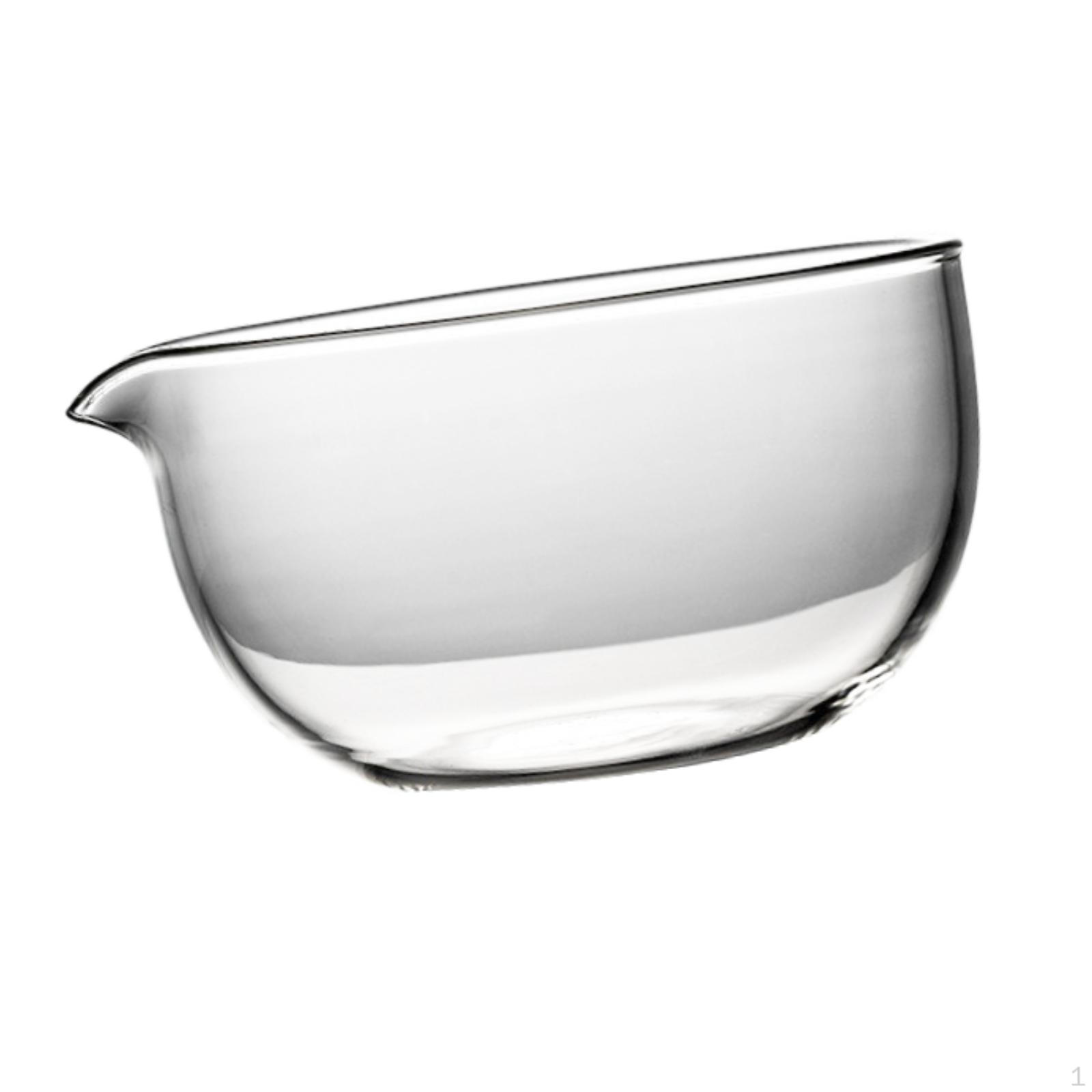 

Прозрачная стеклянная чаша для чайной церемонии матча, ручная работа, цвет Chawan Green Style D