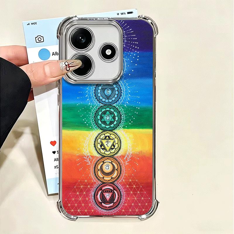 

Yoga Chakra Spiritual Energy Universe Soft Phone Case For Xiaomi Poco X7 X8 Pro Max X6 X5 X3 F8 Ultra F7 M8 M7 M5S Redmi 15C 15A Xiaomi Redmi 15C 173