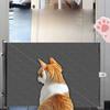 Retractable Babies Gate Dog Security Mesh for Hallways Stairs Deck 40cmx125cm