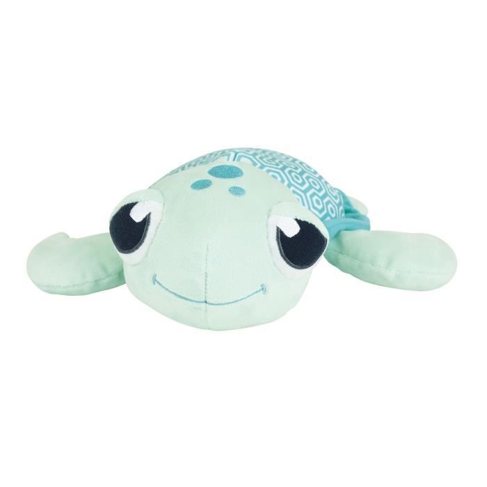 My Little Shell Plush Turtle Luminous Natural +/- 25 Cm - JEMINI - Charges with Light, Works Without Batteries.