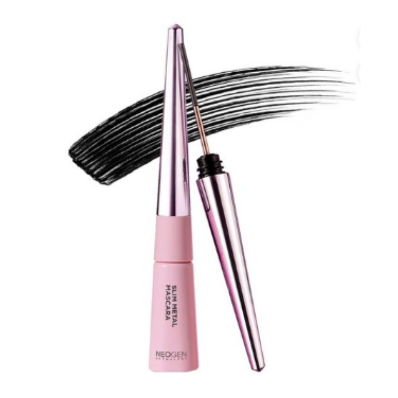 NEOGEN Dermalogy Slim Metal Mascara Black Precision Curling Long Lash Waterproof 1pc