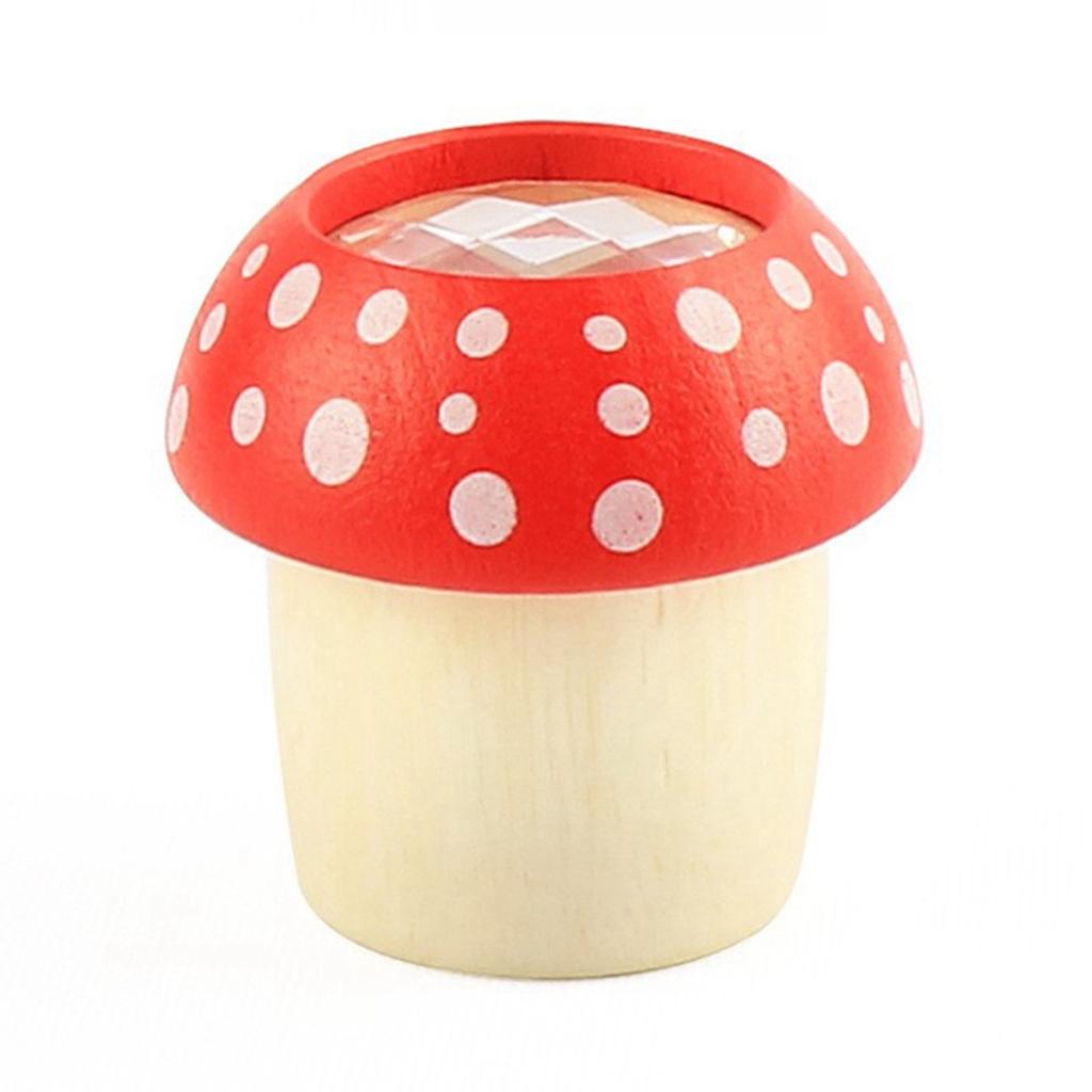 Wooden Kaleidoscope Toys Puzzle Exploration Toys MultiAngle Mirror
