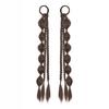 2pcs Double Ponytail Sweet Twisted Pigtails Hairpiece Lantern Braided Ponytails  Daily