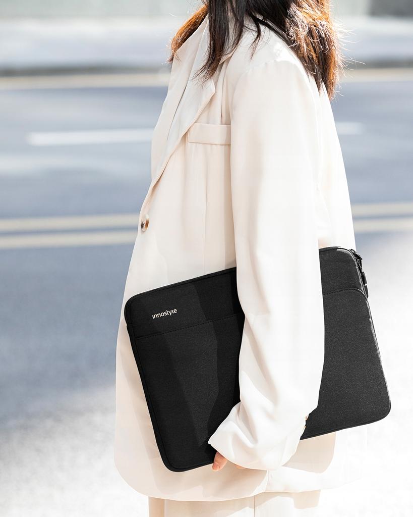 Innostyle Laptop Bag 13" Waterproof Case Omniprotect Slim Black