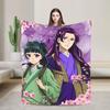 Maomao Jinshi Anime Blanket Cover Wool Throw Blankets Bedroom Sofa Personalised Soft Warm Bedspreads,