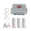 800W 12V Car Heater with Triple Hole Design for Rapid Heating Defrost Low Noise Operation Vehicle Heater for Winter Use